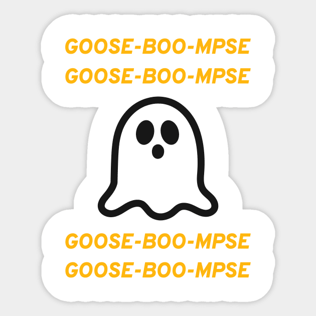 GooseBooMpse Sticker by Vintage Oldschool Apparel 